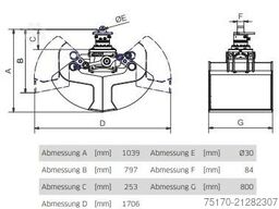 DMS VG9080 Verladegreifer / NEU / lagernd
