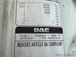 DAF XG 480 ALCOA  STANDKLIMA  ACC  FULL-SPOILER  2x...