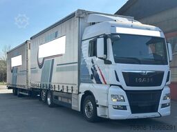 MAN TGX 26.440 Jumbozug 3+2 Durchlade Hubdach ACC