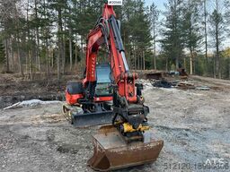 Kubota KX080-4 excavator w/ blade, rototilt, sanding buck