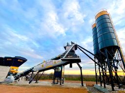 FABO Concrete Batching Plant 110 M3/H Compact Concrete Batching Plant