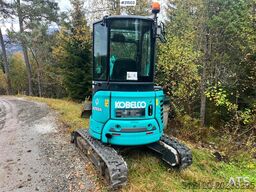 Kobelco Sk25SR-6E Excavator w/ sanding bucket, digging buc