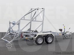 Stedele KTT 35 | E-WINDE | MICROROHRAUFNAHME 330X163CM 3500KG KABELTROMMELANHÄNGER