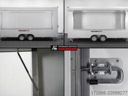 Vezeko VEA 27.50 PROFI | SILBER 500X200X235CM 2700KG VERKAUFSANHÄNGER