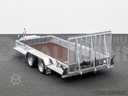 Variant 3518 M4 | MAXI LOAD 400X180CM 3500KG BAUMASCHINENANHÄNGER | RAMPE