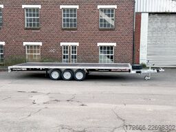 Brian James Trailers CONNECT 476-5522-35-3-12 | TRIDEM 550X229CM 3500KG HOCHLADER | SCHWARZ
