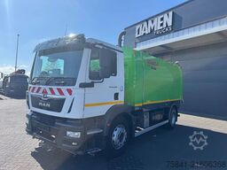 MAN TGM 18.290 met BROCK  SL 280 opbouw