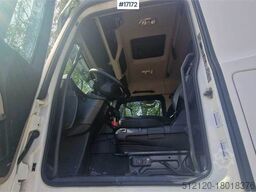 Mercedes-Benz Actros 2551 6x2 Box Truck w/ fridge/freezer unit.