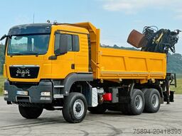 MAN TGS 33.480*KIPPER 5,10m * EPSILON E165Z76* 6x6