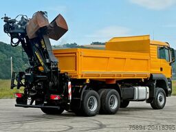 MAN TGS 33.480*KIPPER 5,10m * EPSILON E165Z76* 6x6