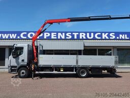 DAF LF 260 Openwagen+ Kraan Fassi F85 B023+ Radio c...