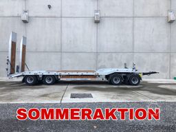 Möslein T 4 VB H1 1 neuer 4 Achs Tieflader hydraulischen Rampen