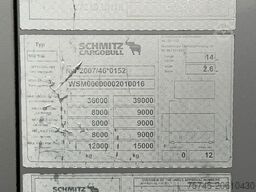 SCHMITZ CARGOBULL SKO 24 * CARRIER MAXIMA 1300 * LIFT * ROLLTOR