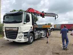 DAF CF 480 FAQ +Fassi Kraan F235A2.24 + Containerha...