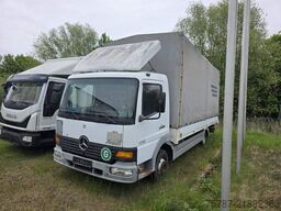 MERCEDES-BENZ 818 Pritsche & Plane, manuelle 6 Gang Schaltung
