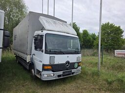 MERCEDES-BENZ 818 Pritsche & Plane, manuelle 6 Gang Schaltung