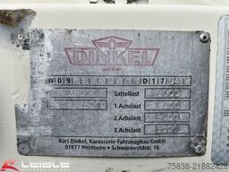 DINKEL Mega Bordwand Baustoff*Stapleraufnahme*Lift+Lenk