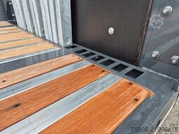 Lecitrailer PLATEAU TWISTLOCKS