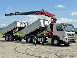 VOLVO FMX 420* FASSI F275.2.25 + FUNK + Anhänger / TOP