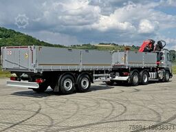 VOLVO FMX 420* FASSI F275.2.25 + FUNK + Anhänger / TOP