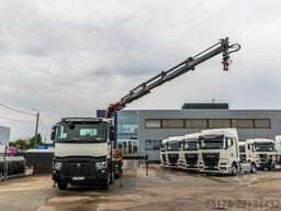 RENAULT C 380 DXI+Palfinger 26 T/m+5EXT.