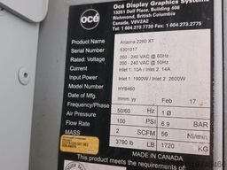 Oce Arizona 2280 XT 2280 XT