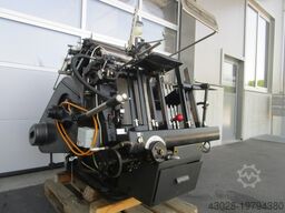 HEIDELBERG TIEGEL A4 MIT HEISSFOLIENPRÄGEEINRICHT.