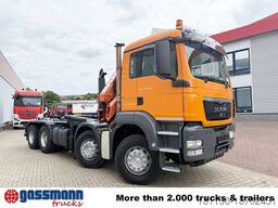 MAN TGS 35.440 8x4 BL, Meiller 19.62, Atlas Kran