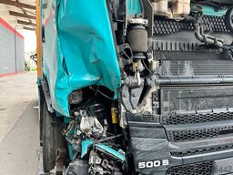 SCANIA S500 4x2 LL 3.Stock Finkl Viehwagen *unfall*