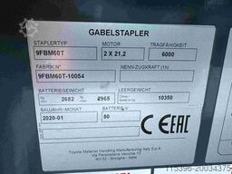 Toyota 9FBM60T - mit DREHGERÄT !!