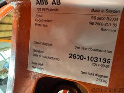 ABB Robotics IRB 2600 20/1.65 IRC5 M2004 nur Mechanik
