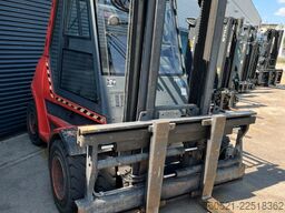 Linde H80D-02 Zinkenversteller + Duplex-Freisichtmast
