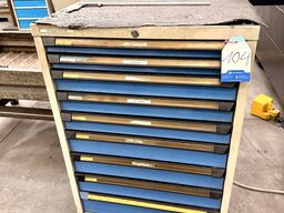 Workshop Drawer Cabinet with contents