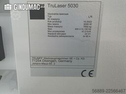 TRUMPF TruLaser 5030 fiber L76 FMC