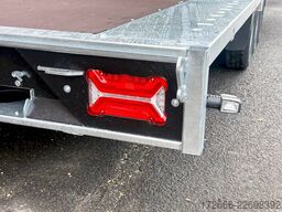 Brian James Trailers CONNECT 476-6024-35-3-12 | TRIDEM 600X243CM 3500KG HOCHLADER | SCHWARZ
