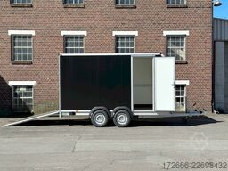 Vezeko TK C 27.40 | BLACK | RAMPE | SEITENTÜR 405X184X205CM 2700KG AERO KOFFERANHÄNGER