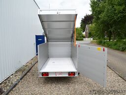 Koch-Anhänger 4.13 | ALUBODEN 250X125X95CM 1300KG | TÜR | 3XBWE | DECKELANHÄNGER