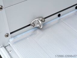 Koch-Anhänger 4.13 | ALUBODEN 250X125X95CM 1300KG | TÜR | 3XBWE | DECKELANHÄNGER