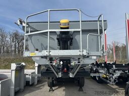 SCHWARZMüLLER STAHLRUNDMULDE 25 M³, LIFTACHSE, ROLLPLANE, SAF ACHSEN,  SOFORT VERFüGBAR