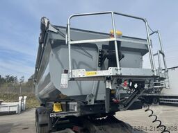 SCHWARZMüLLER STAHLRUNDMULDE 25 M³, LIFTACHSE, ROLLPLANE, SAF ACHSEN,  SOFORT VERFüGBAR