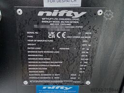 Niftylift HR21 Hybrid 4x4 MK2B Hybride, 4x4 Drive, 21m Worki