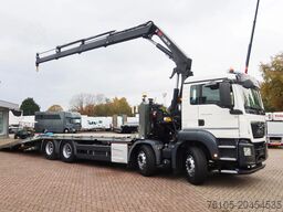 MAN TGS 35.360 Oprijwagen + HIAB 228 E3 Kraan 8x2