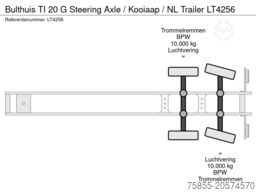 Bulthuis TI 20 G Steering Axle / Kooiaap / NL Trailer