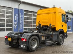 SCANIA 450 XT 4x4 Euro 6 SZM Kipphydraulik Blatt / Luft
