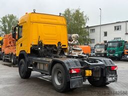 SCANIA 450 XT 4x4 Euro 6 SZM Kipphydraulik Blatt / Luft