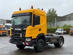 SCANIA 450 XT 4x4 Euro 6 SZM Kipphydraulik Blatt / Luft