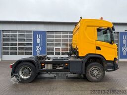 SCANIA 450 XT 4x4 Euro 6 SZM Kipphydraulik Blatt / Luft