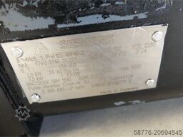 Siemens 1PH6105-4NF49 - Z Servomotor SN: EF760514601001 + 2CW8344 Gebläse