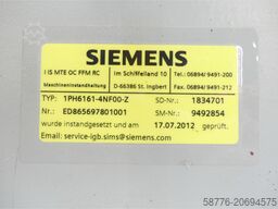 Siemens 1PH6161-4NF00 - Z SN:ED865697801001 - generalüberholt! -