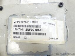 Siemens 1PH7101-2NF02-0BJ0 Kompakt-Asynchronmotor SN: VFP619753101003